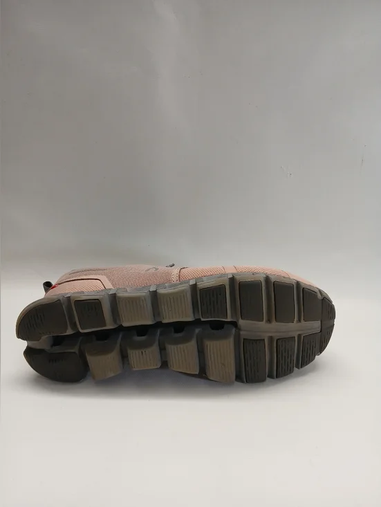 On Running Women's Pink and Gray Athletic Sneaker - Picture 7 of 16